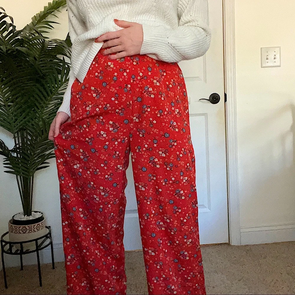 Japna | Floral Wide Leg Pants - Picture 5 of 6